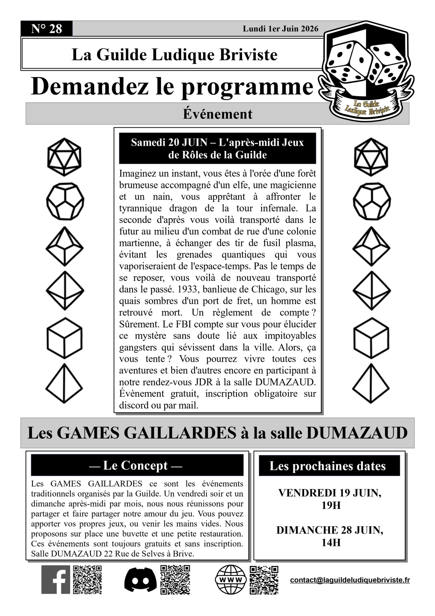 Demandez le programmmme !